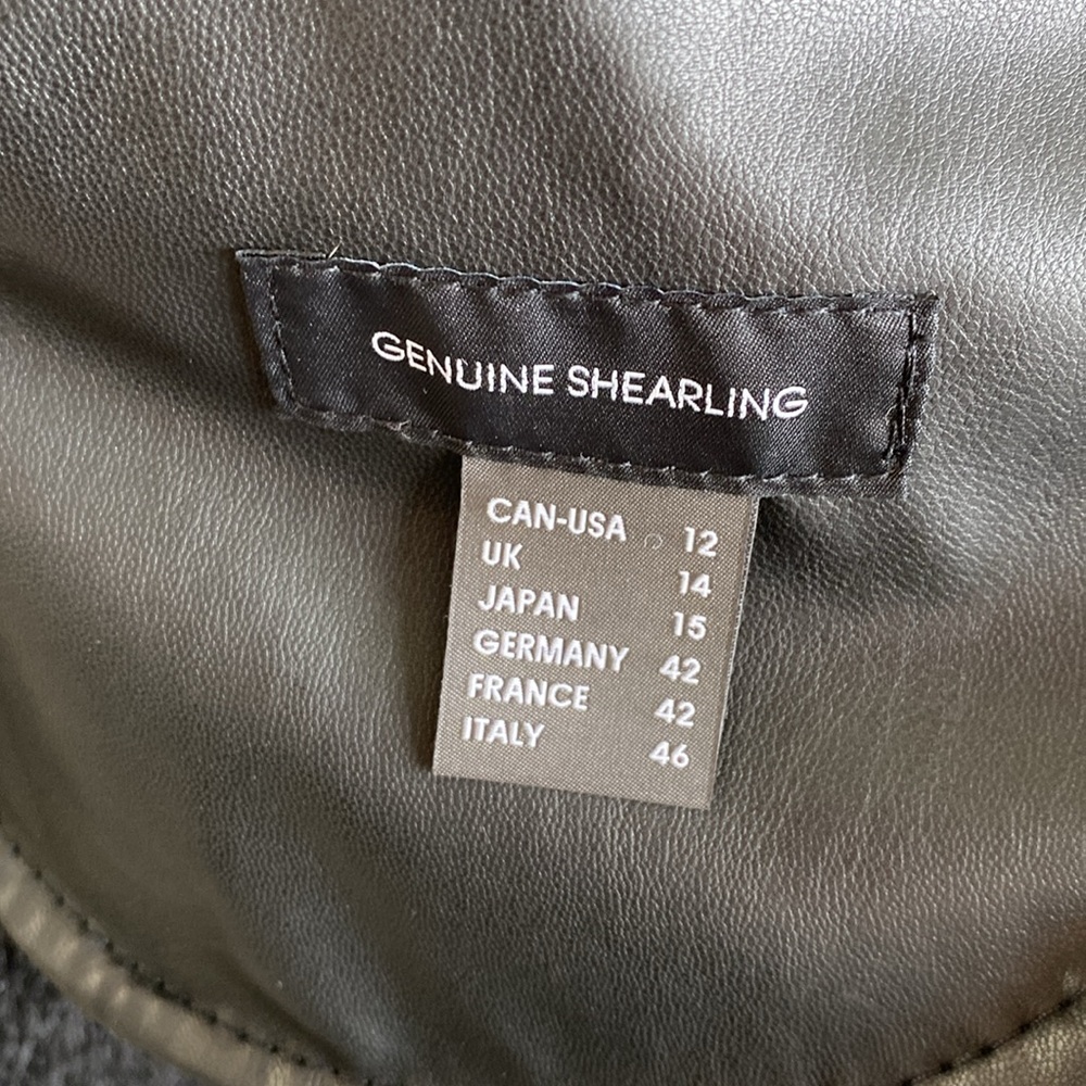 HiSO Real Sancy Toscana Shearling Coat // Luxury //NWT - Picture 7 of 13